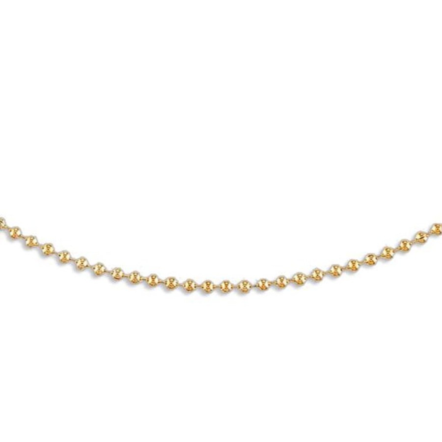 Jewelry ALEXA LEIGH FINE JEWELRY | Alexa Leigh 2Mm Gold Ball Necklace