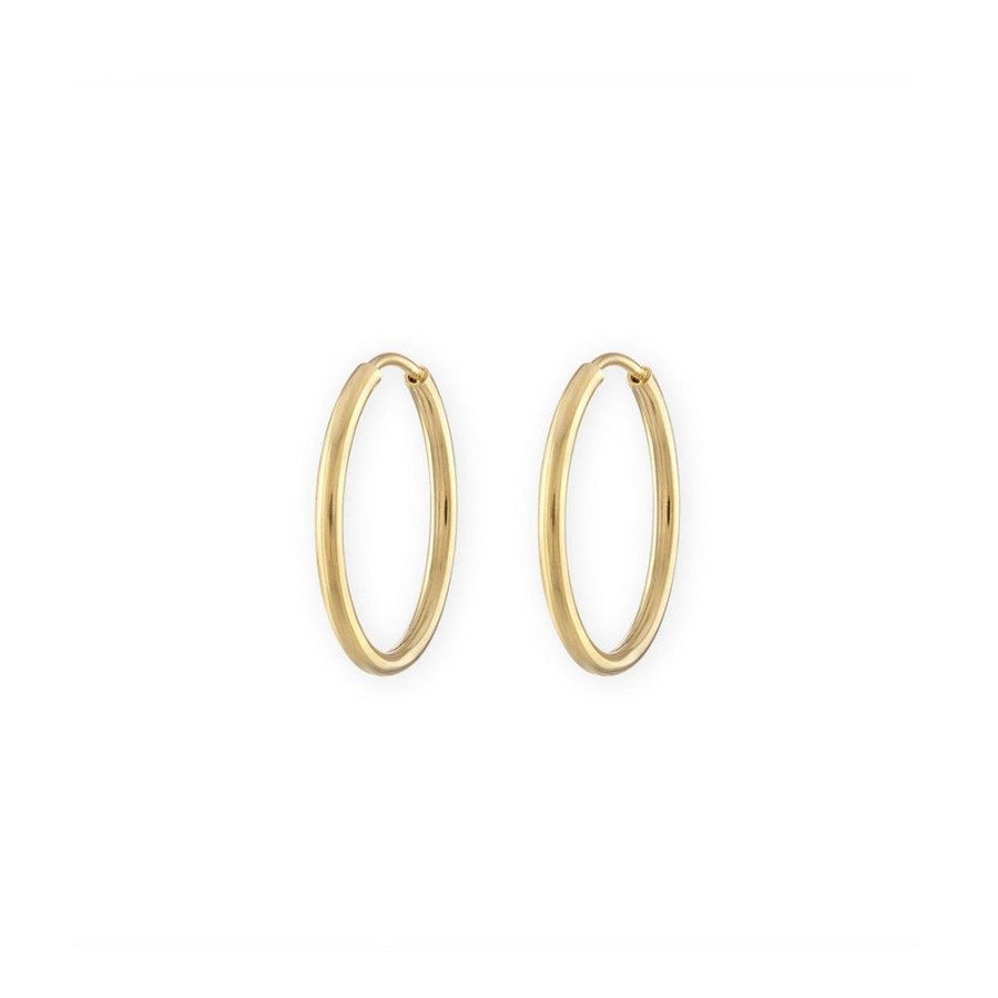 Jewelry ALEXA LEIGH FINE JEWELRY | Alexa Leigh Small Daily Hoops In Yellow Gold