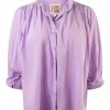 Tops A Shirt Thing | A Shirt Thing Flora Top In Lavender