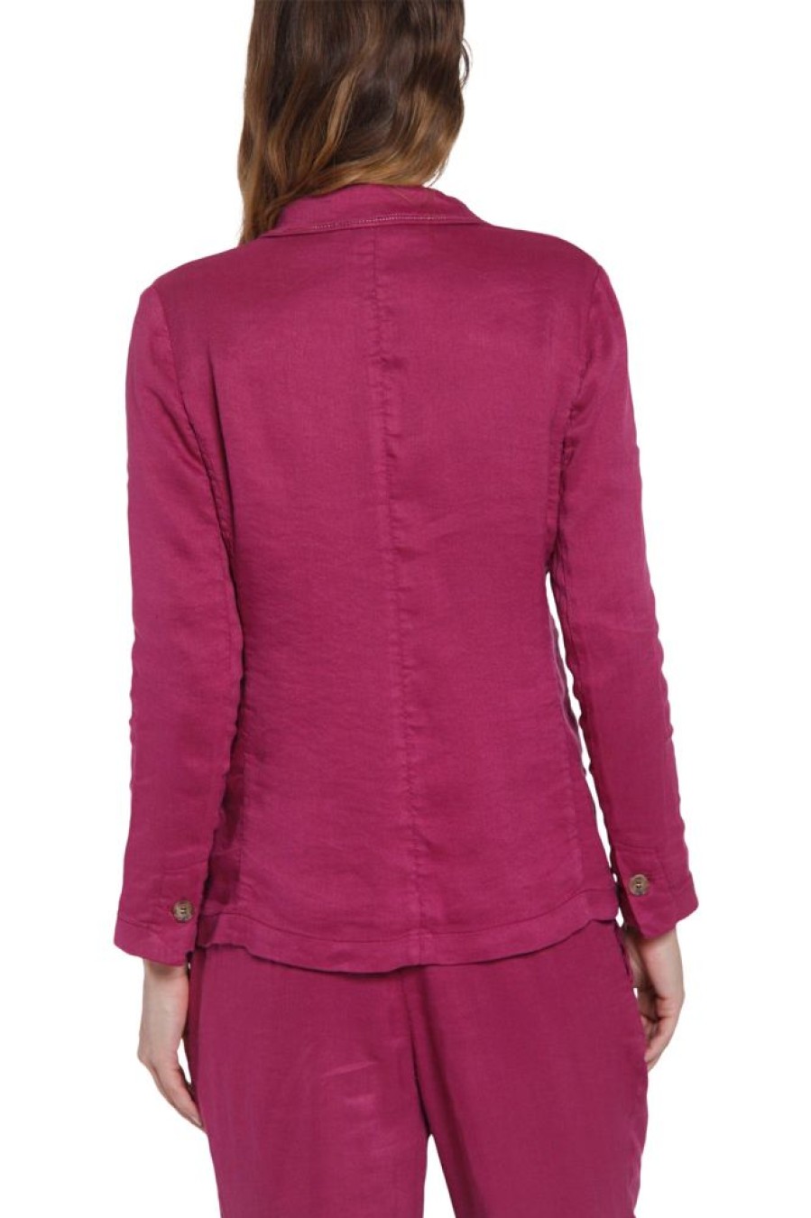 Blazers & Outerwear MASON'S | Mason'S Helena Jacket In Fuchsia 105 Fuchsia