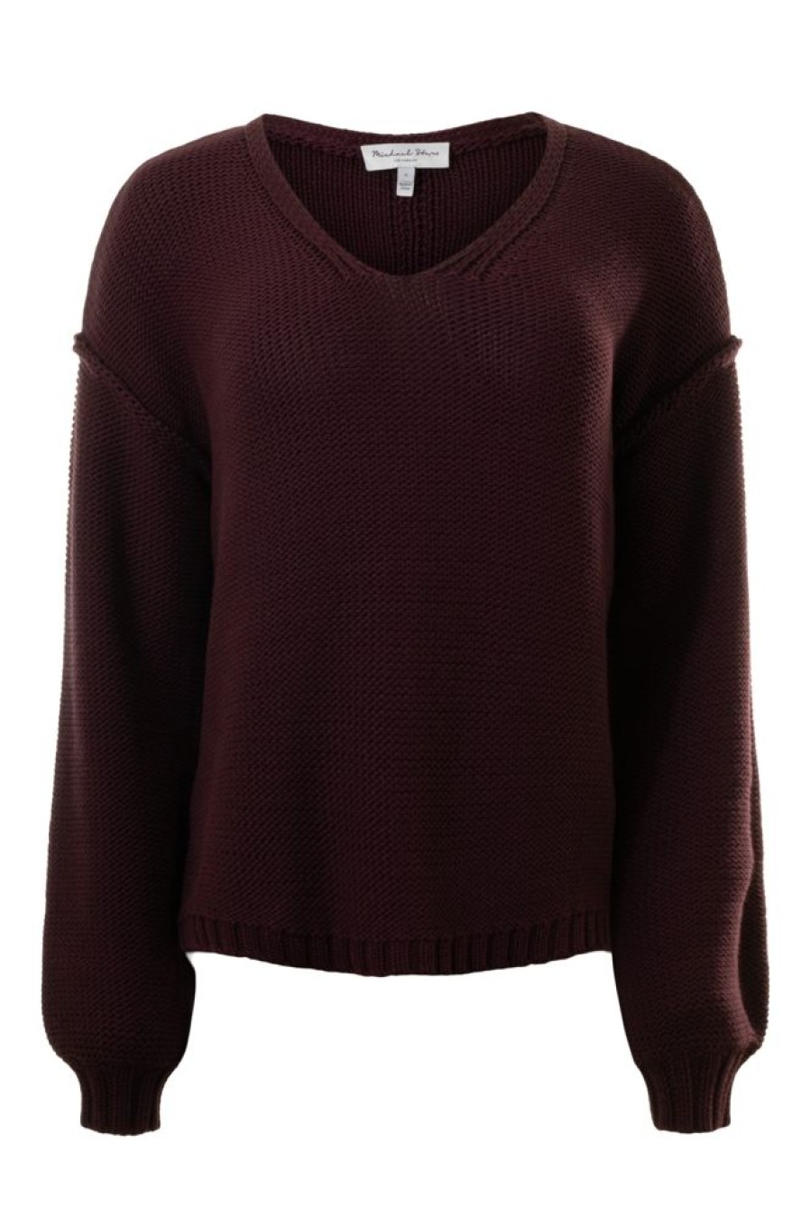 Sweaters MICHAEL STARS | Michael Stars Kendra Relaxed Fit Sweater In Plum