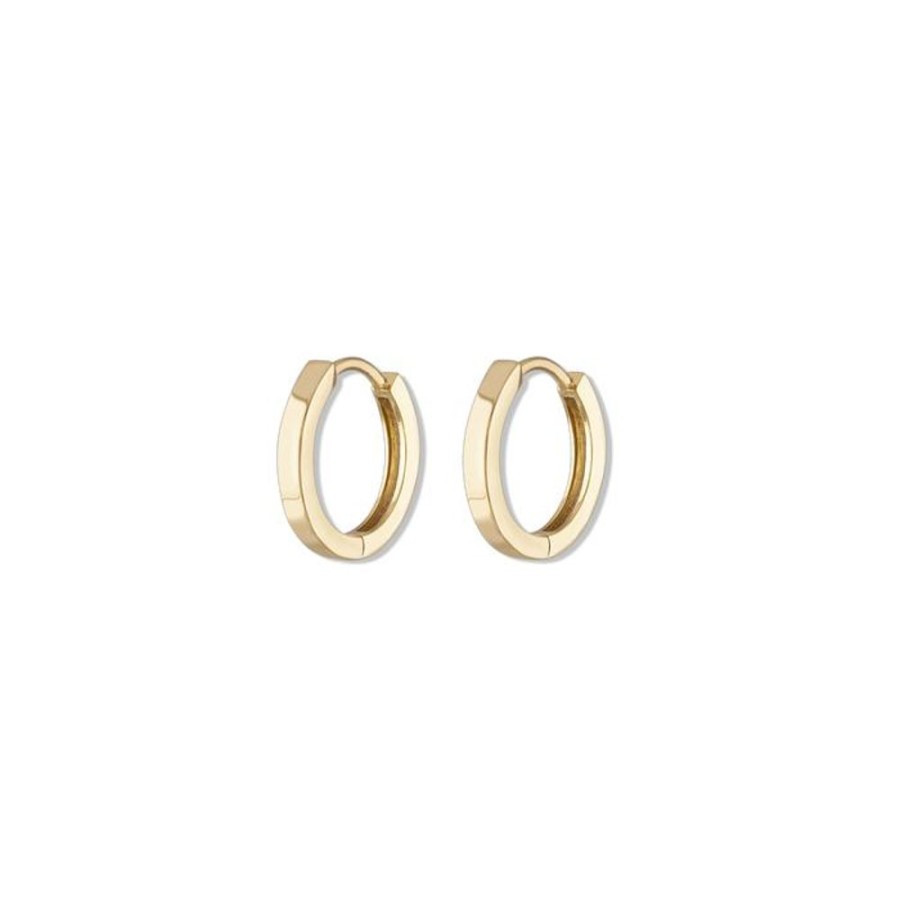 Jewelry ALEXA LEIGH FINE JEWELRY | Alexa Leigh Gold Huggie Hoops