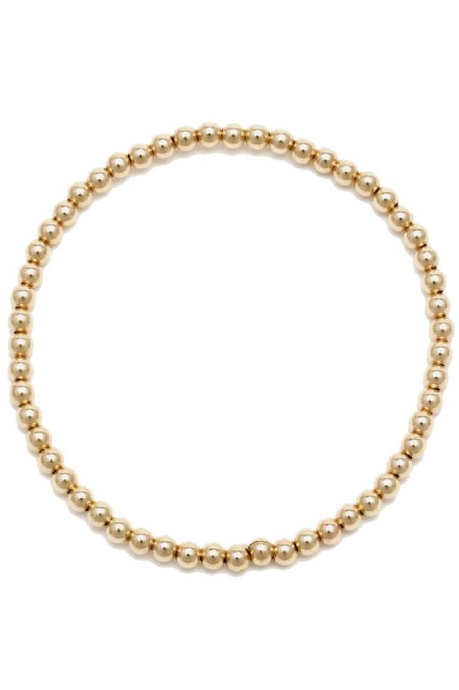 Jewelry ALEXA LEIGH FINE JEWELRY | Alexa Leigh 3Mm Gold Ball Bracelet