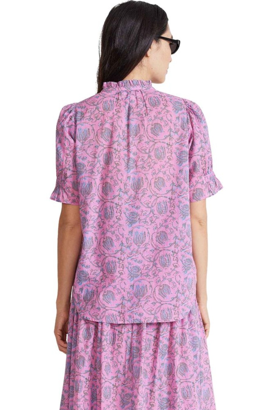 Tops Apiece Apart | Apiece Apart Sunfaded Floral Los Altos Top