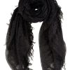 Accessories CHAN LUU INC. | Chan Luu Cashmere Silk Lurex Scarf In Black Silver Black-Silver