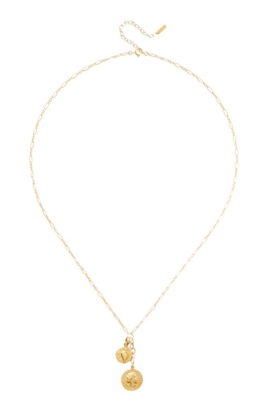 Jewelry CHAN LUU INC. | Chan Luu Daphne Charm Necklace In Yellow Gold