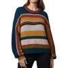 Sweaters VELVET | Velvet Samara Baby Alpaca Stripe Crewneck In Multi