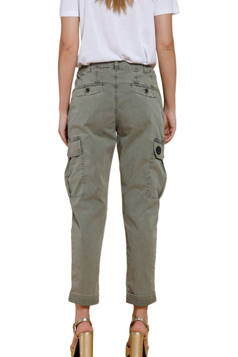 Pants, Shorts, & Skirts MASON'S | Mason'S Judy Archivo Cargo Pants In Army 462 Army