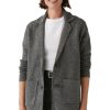 Blazers & Outerwear MICHAEL STARS | Michael Stars Diana Knit Blazer In Charcoal