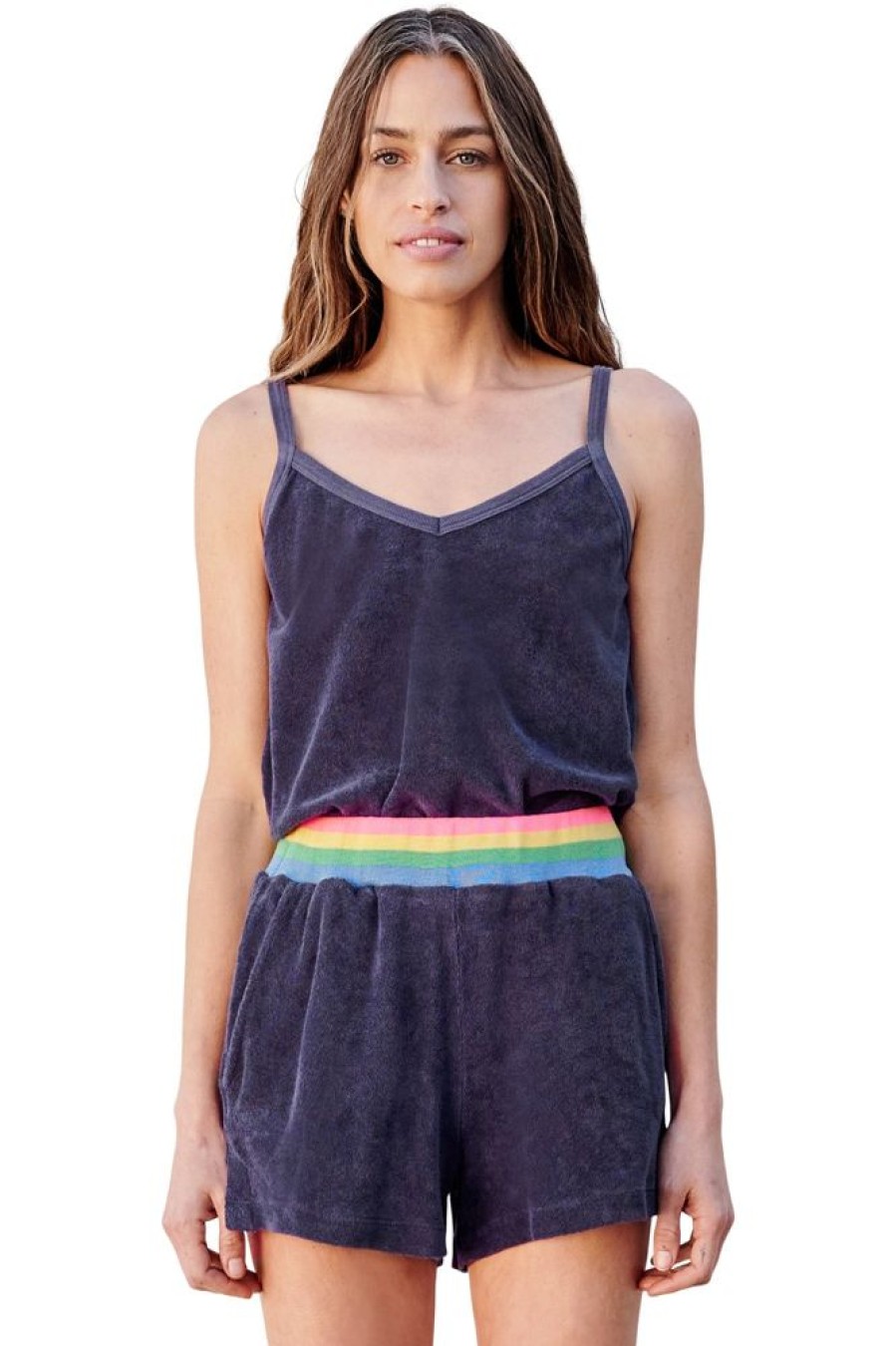 Tops SUNDRY | Sundry Tank Top In Deep Sea