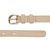 Accessories Frame Denim | Frame Denim Twist Buckle Leather Belt