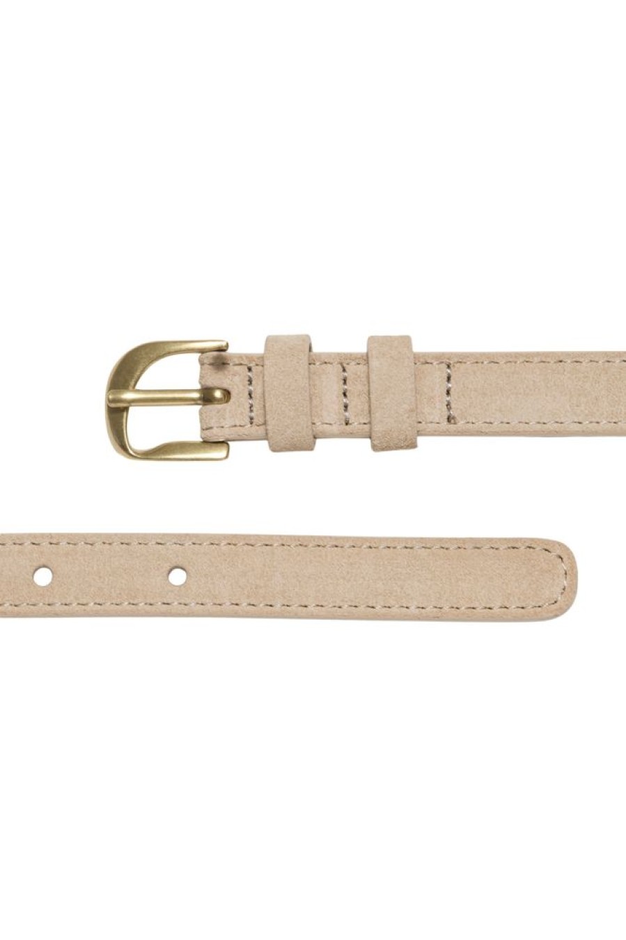 Accessories Frame Denim | Frame Denim Twist Buckle Leather Belt