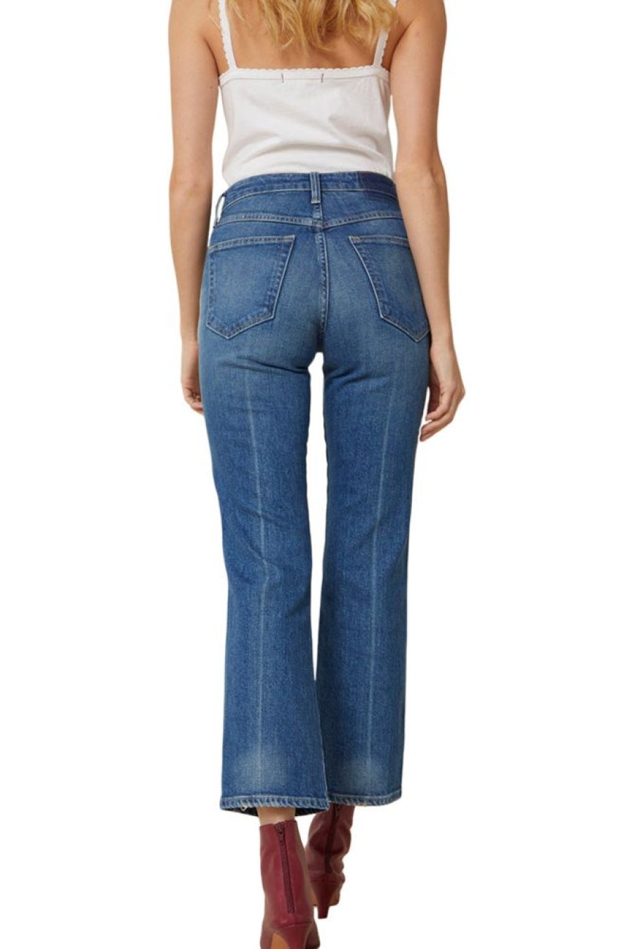 Denim Amo Denim | Amo Denim Abigail High Rise Jeans In Peaceful