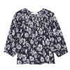 Tops The Great | The Great Swift Top In Navy Whisper Floral