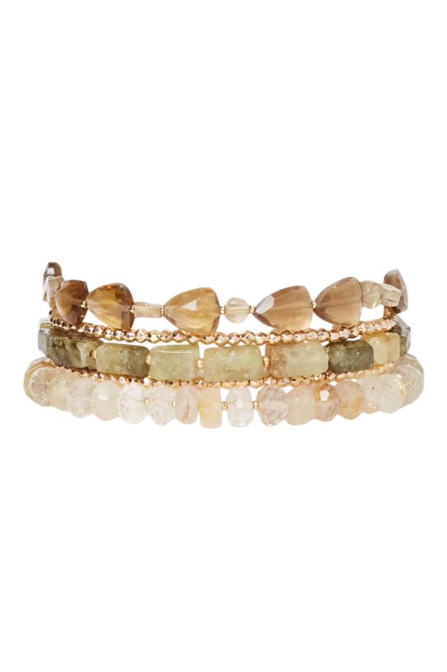 Jewelry CHAN LUU INC. | Chan Luu Kenai Naked Wrap Bracelet In Natural Mix