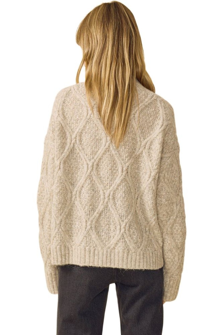 Sweaters One Grey Day | One Grey Day Atticus Pullover In Driftwood