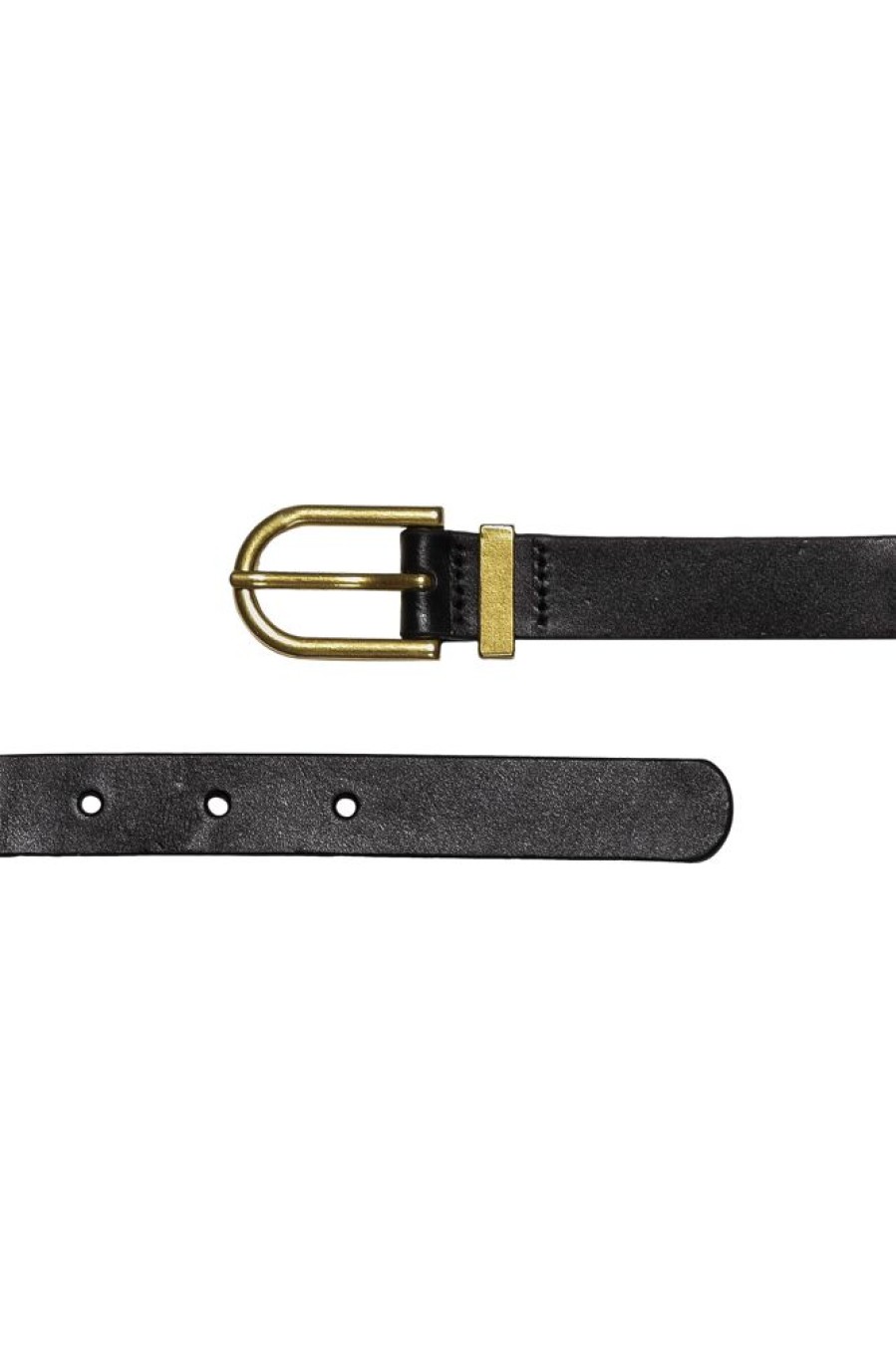 Accessories Frame Denim | Frame Denim Art Deco Chain Belt In Black