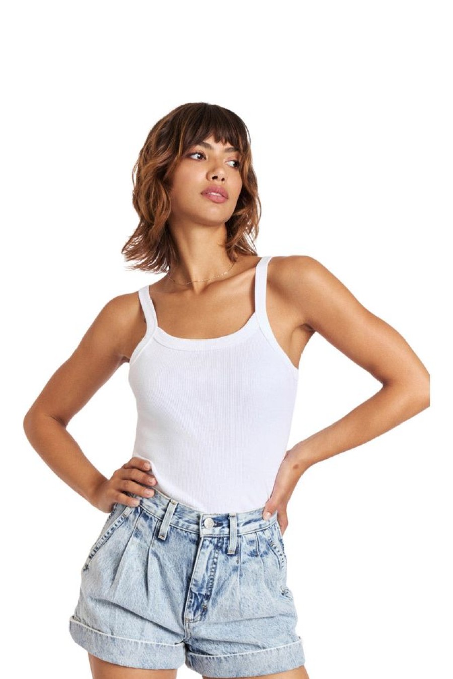 Tops Amo Denim | Amo Denim Sinewy Tank