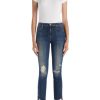 Denim Mother Denim | Mother Denim The Insider Crop Step Fray In Wicked Wildflower