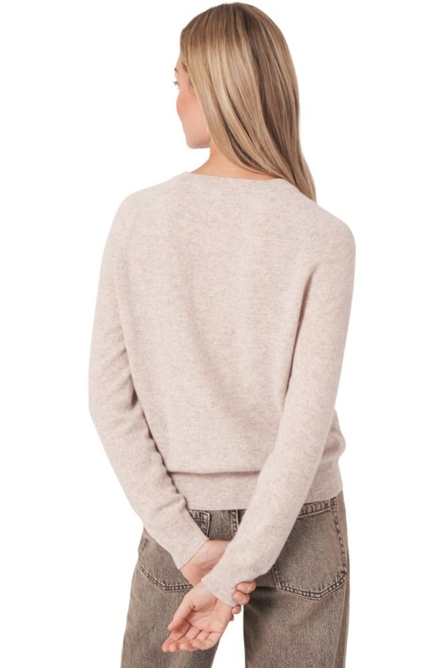 Sweaters REPEAT | Repeat Cashmere Raglan Crewneck Sweater