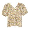 Tops The Great | The Great The Bungalow Top In Floating Petals Floral