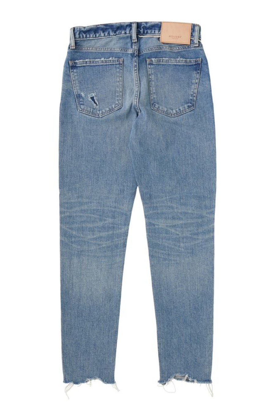 Denim Moussy Denim | Moussy Denim Depew Skinny Jeans In Light Blue