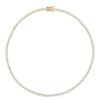 Jewelry ALEXA LEIGH FINE JEWELRY | Alexa Leigh Crystal Tennis Necklace In Yellow Gold