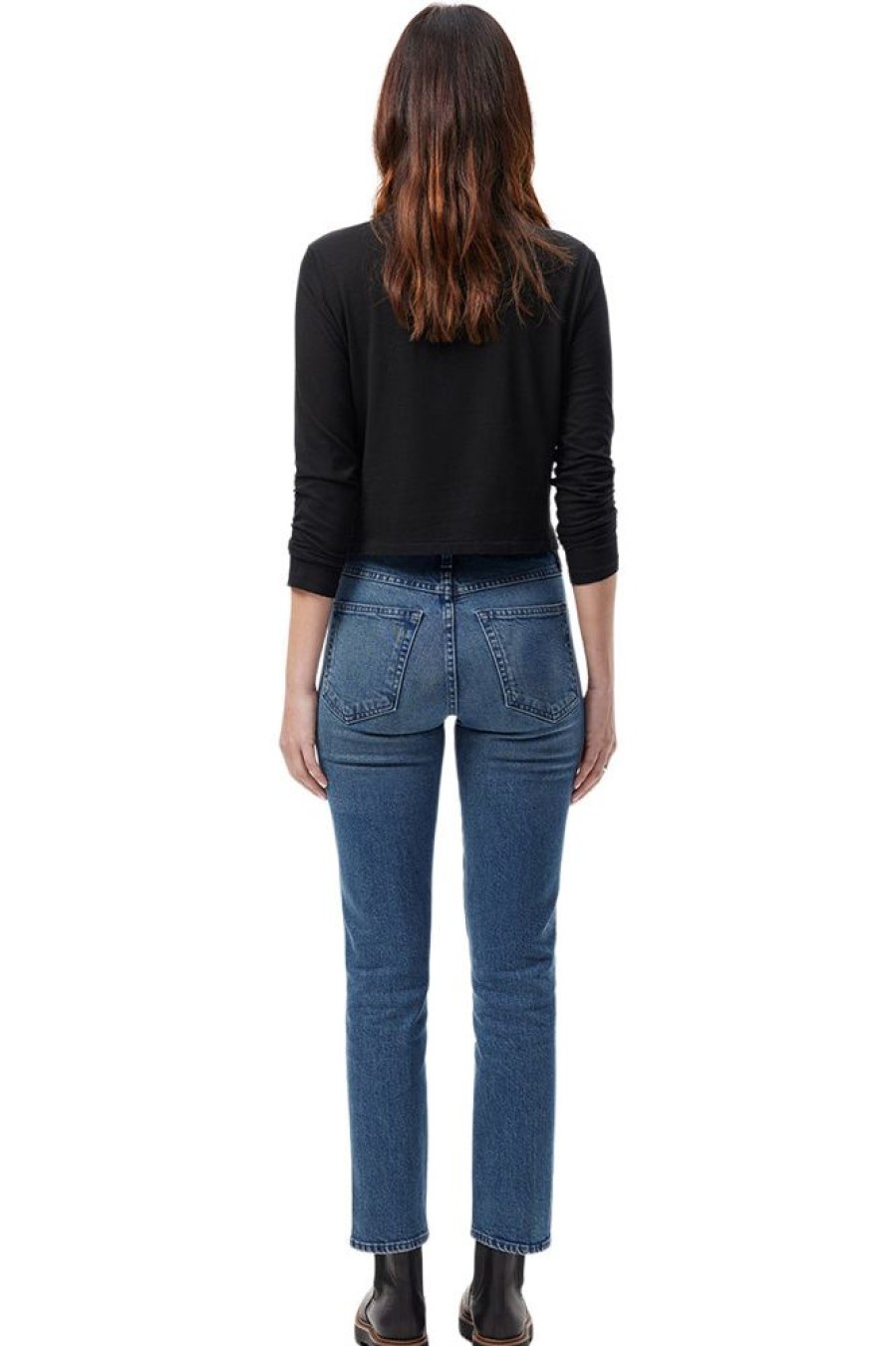 Denim Amo Denim | Amo Denim Chloe Crop In True Love