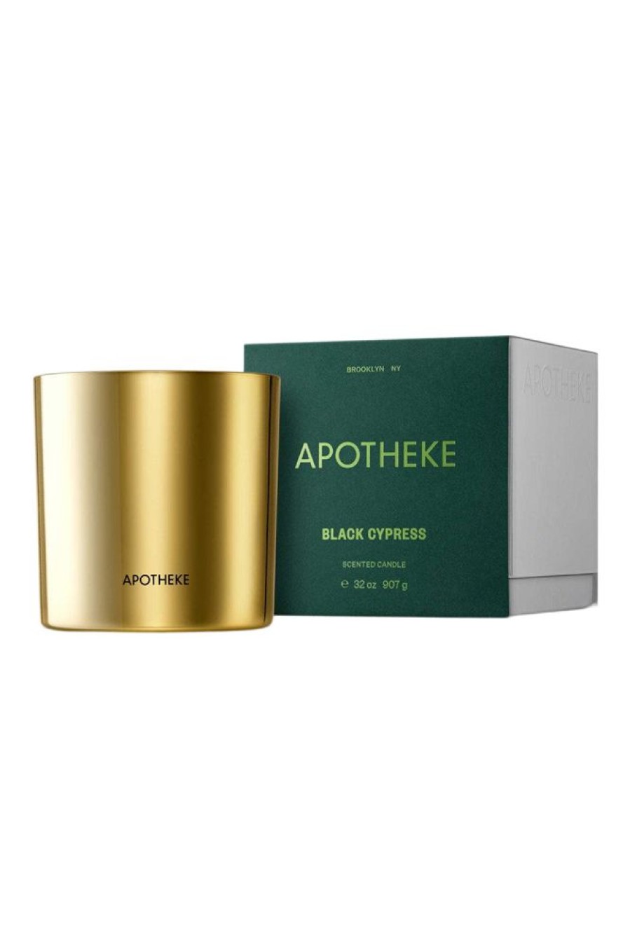 Home & Body APOTHEKE | Apotheke Festive 3-Wick Candle Black Cypress