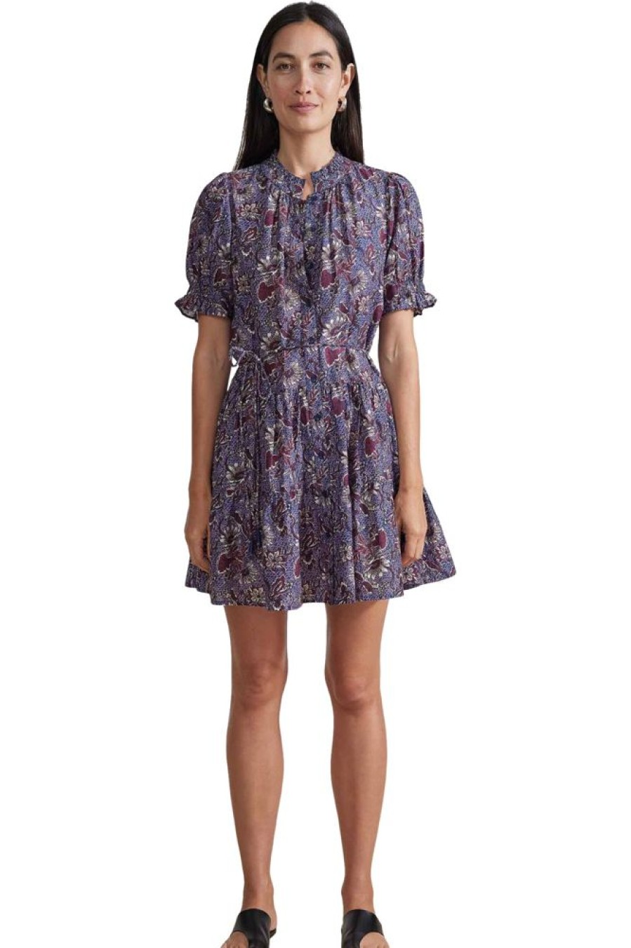 Dresses & Jumpsuits Apiece Apart | Apiece Apart Las Alturas Mini Dress In Dutch Floral