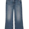 Denim The Great | The Great The Kick Bell Jean In Canopy Wash