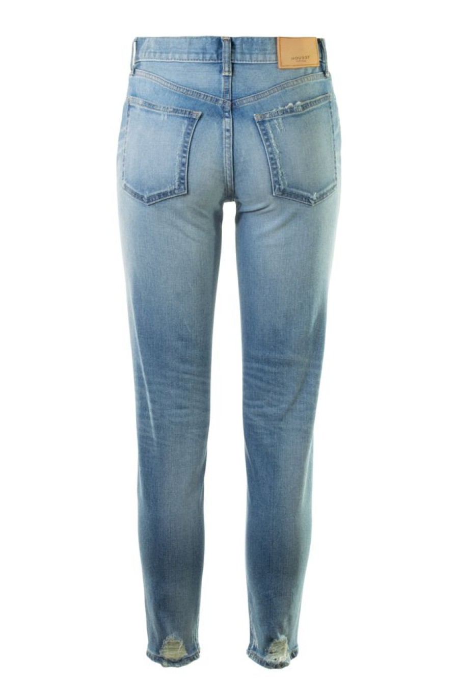 Denim Moussy Denim | Moussy Velma Skinny In Blue Light Blue