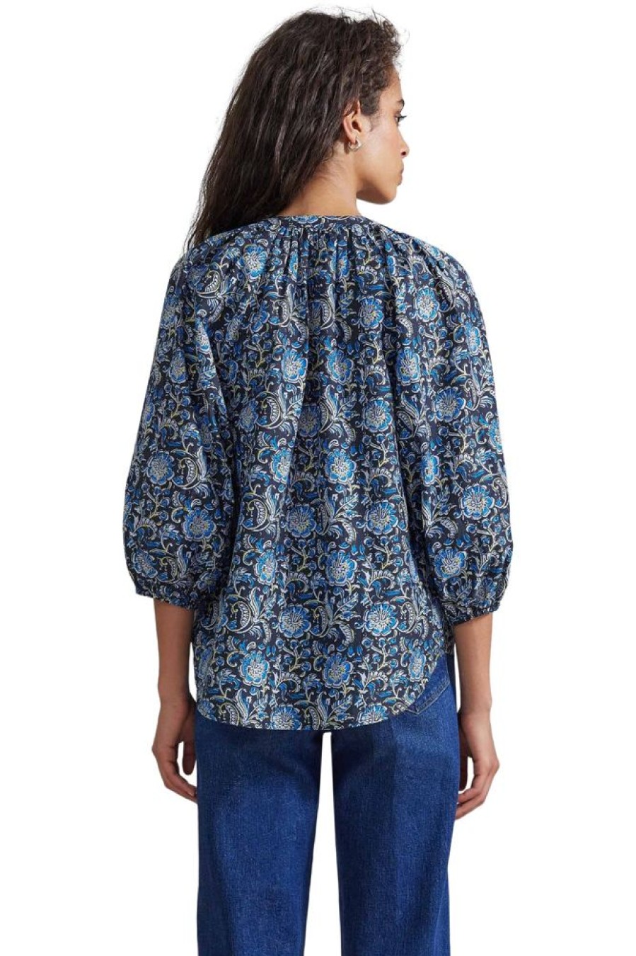 Tops Apiece Apart | Apiece Apart Mitte Top Infortuna Folk Floral