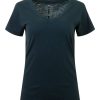 Tops VELVET | Velvet Lilith V-Neck Tee