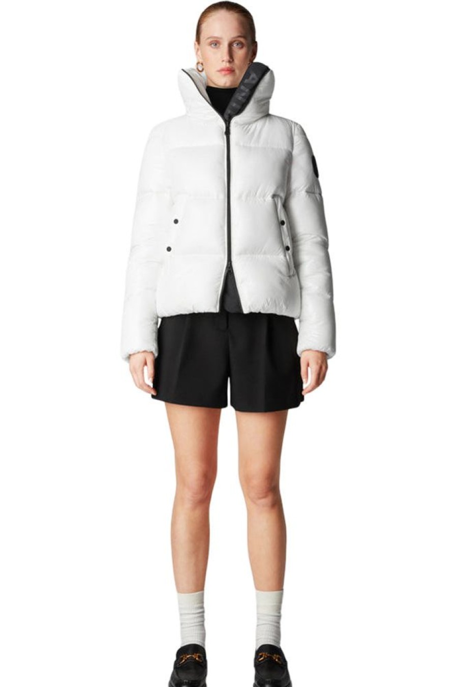 Blazers & Outerwear Save The Duck | Save The Duck Isla Puffer Jacket In Off White