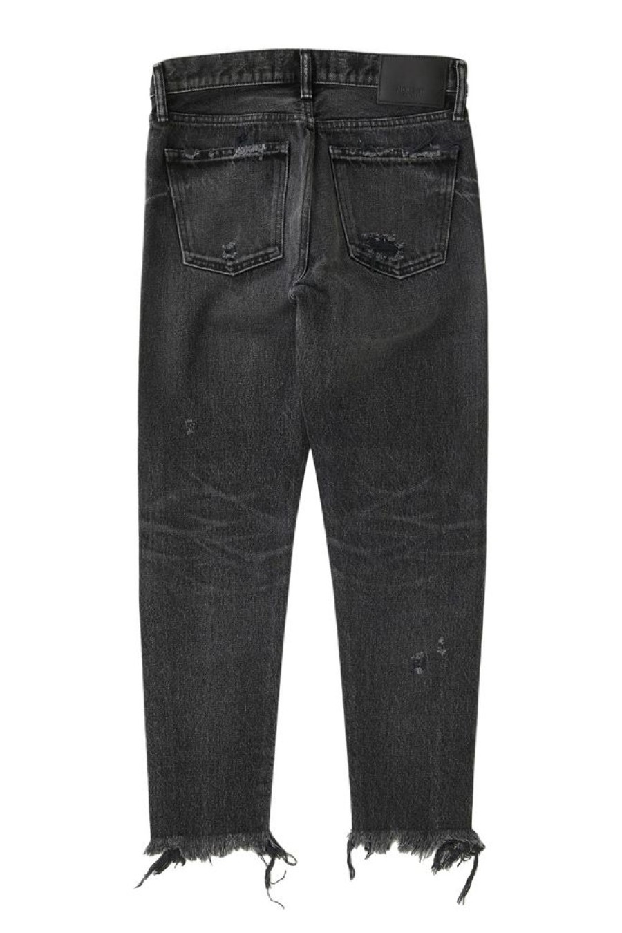 Denim Moussy Denim | Moussy Denim Keller Tapered Jeans In Black