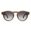 Accessories Illesteva | Illesteva Leonard Sunglasses In Olive W/ Grey Gradient Olive With Grey Gradient