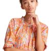 Tops Trovata | Trovata Birds Of Paradis Sheila Blouse In Spiced Dahlia