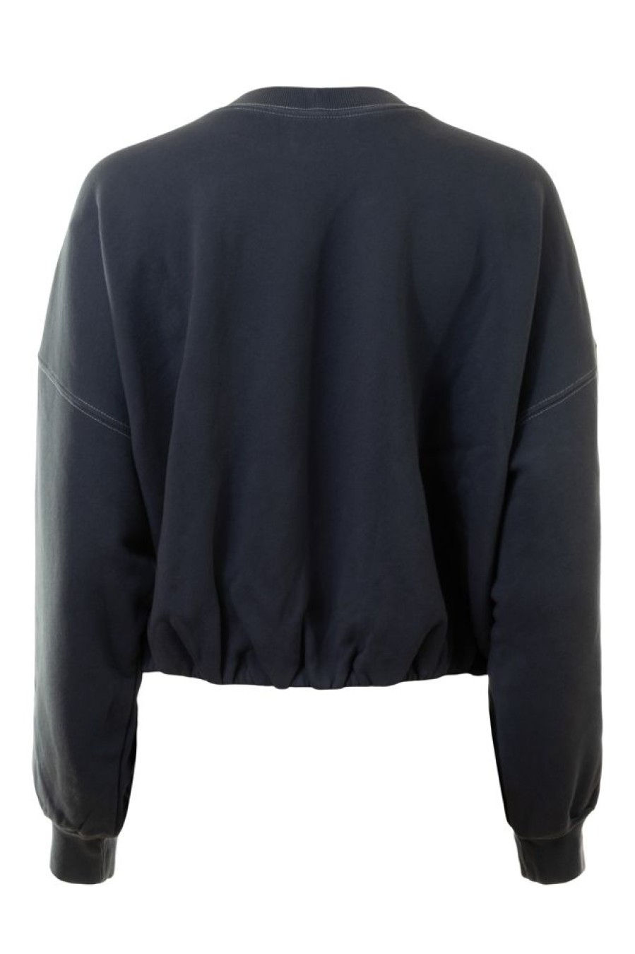 Tops VELVET | Velvet Bobbi Fleece Drawstring Sweatshirt In Carbon