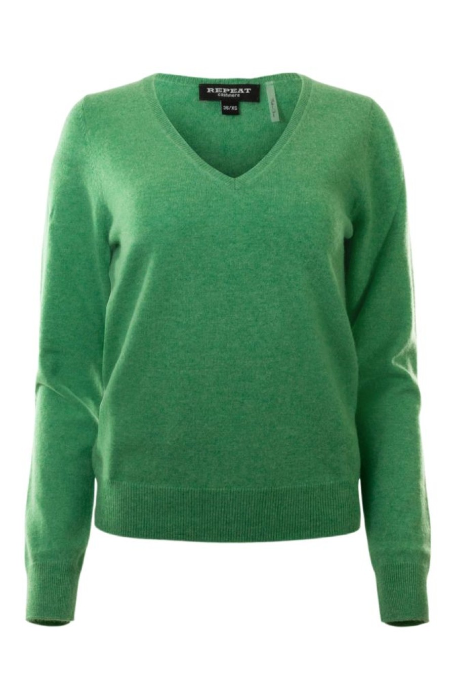 Sweaters REPEAT | Repeat Cashmere Classic V-Neck Sweater