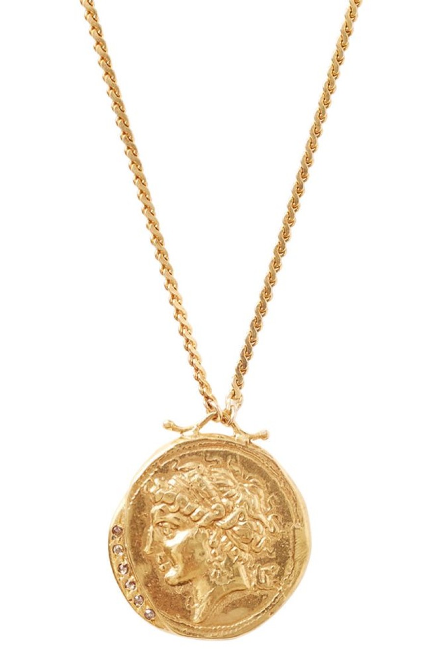 Jewelry CHAN LUU INC. | Chan Luu Hypatia Pendant Necklace In Yellow Gold