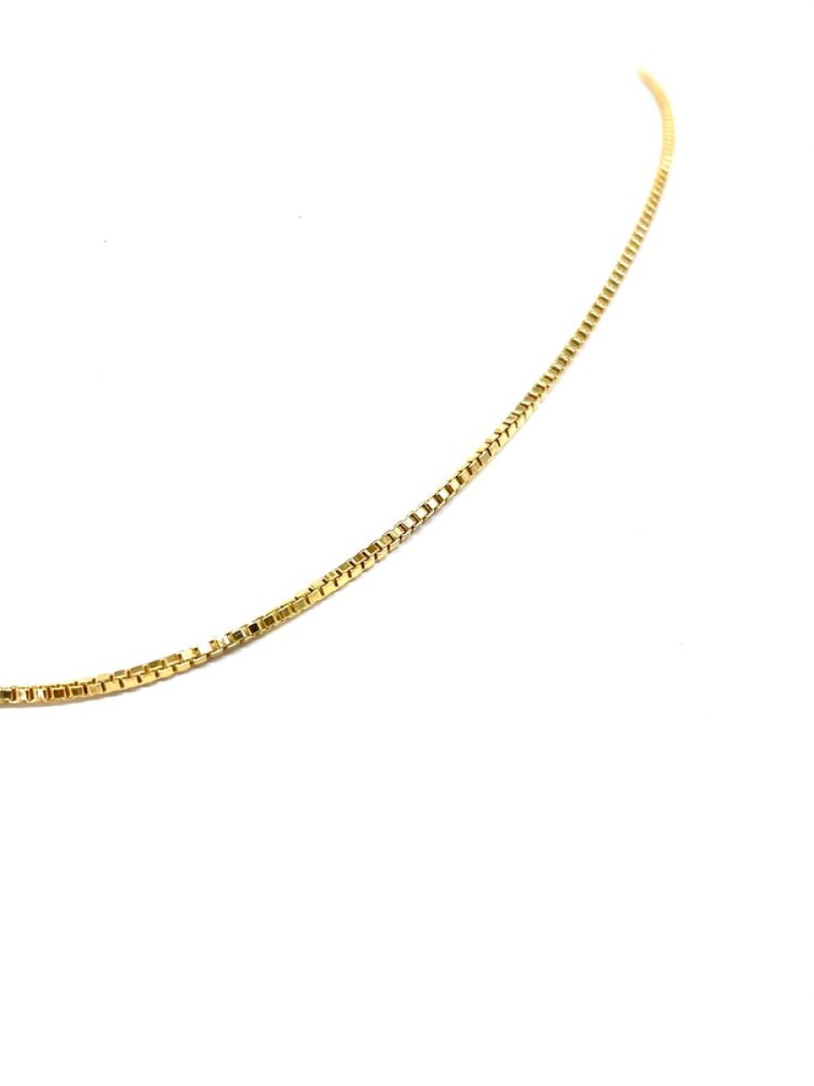 Jewelry Haus of Alloy | Haus Of Alloy Box Chain Yellow Gold