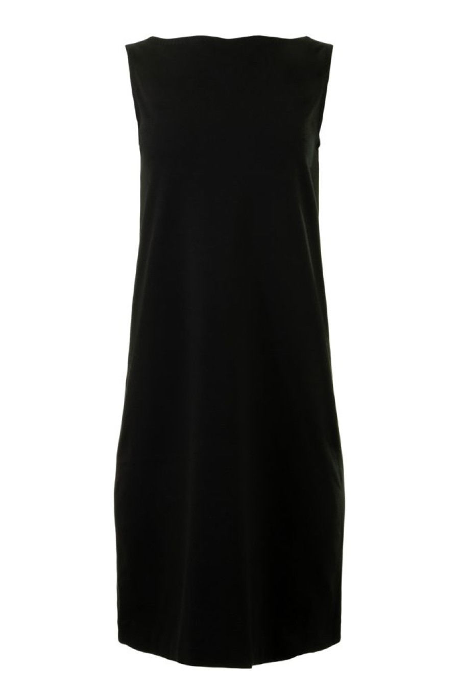 Dresses & Jumpsuits CIRCOLO 1901 | Circolo 1901 Sleeveless Shift Dress In Nero