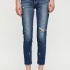 Denim Moussy Denim | Moussy Gleedsville Skinny In Blue