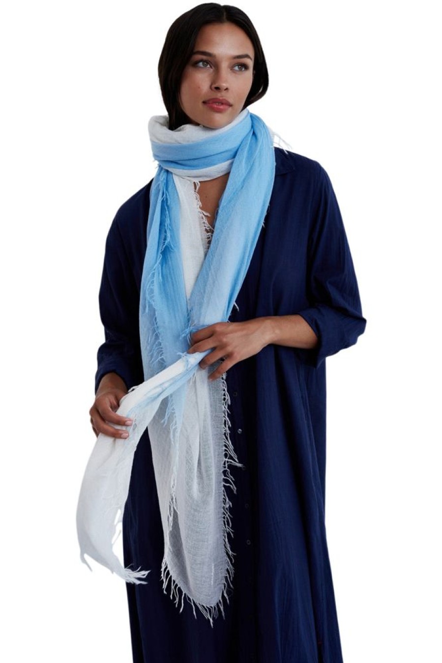 Accessories CHAN LUU INC. | Chan Luu Dip-Dyed Cashmere And Silk Scarf