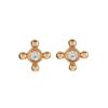 Jewelry Apres Jewelry | Apres Jewelry Ines Diamond Studs In 14Kt Yellow Gold 14K Yellow Gold