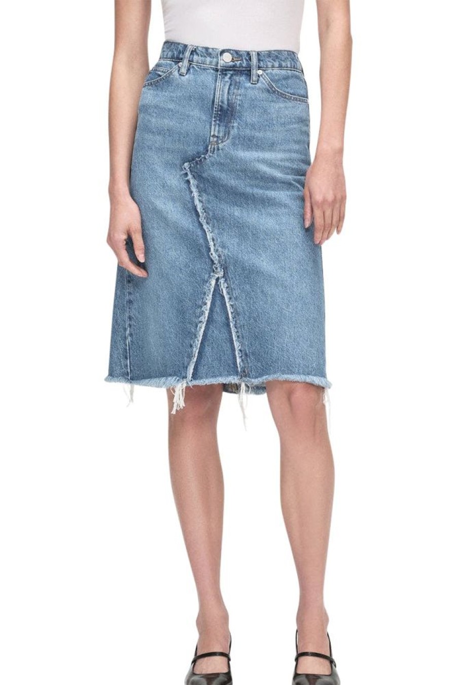 Pants, Shorts, & Skirts Frame Denim | Frame Denim Deconstructed Skirt In Mabel