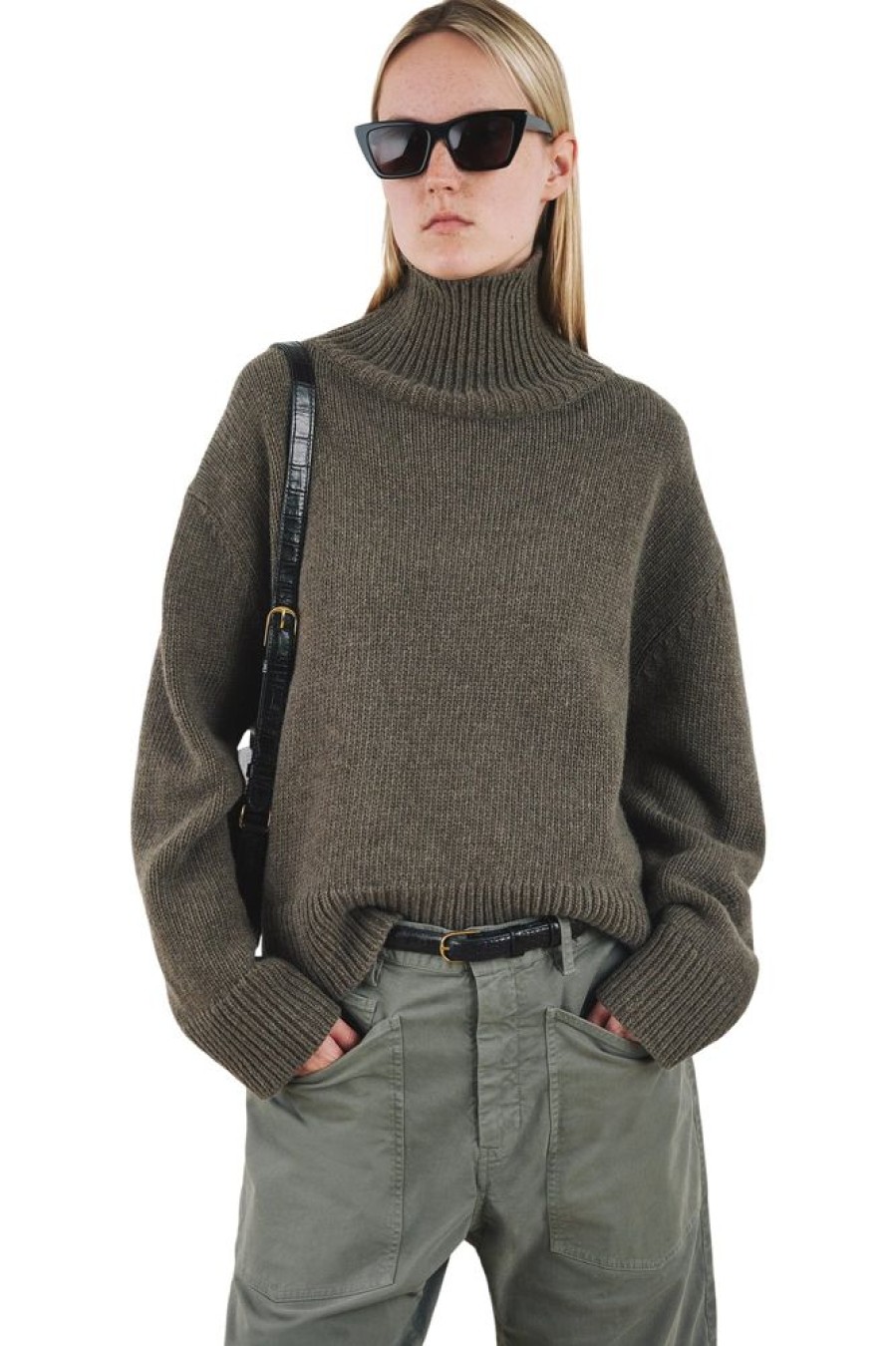 Sweaters NILI LOTAN | Nili Lotan Omaira Sweater In Army Green