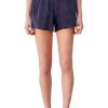 Pants, Shorts, & Skirts SUNDRY | Sundry Rainbow Rib Pullon Shorts In Deep Sea