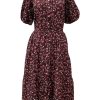 Dresses & Jumpsuits Trovata | Trovata Birds Of Paradis Hildie Dress In Plum Blossom